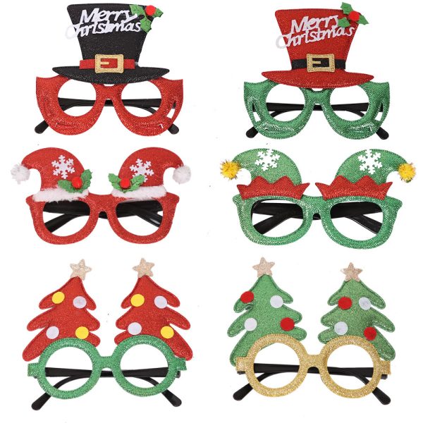 Prom Cartoon Antlers Children Glasses Decoration