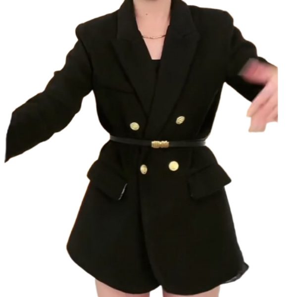 Double Row Suit Graceful And Fashionable Top - Image 5
