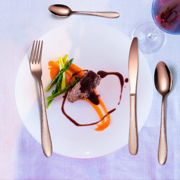 Four Piece Water Cube Tableware Set
