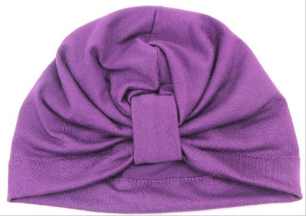 Baby Knotted Pullover Hat Bow Single Layer Thin - Image 5