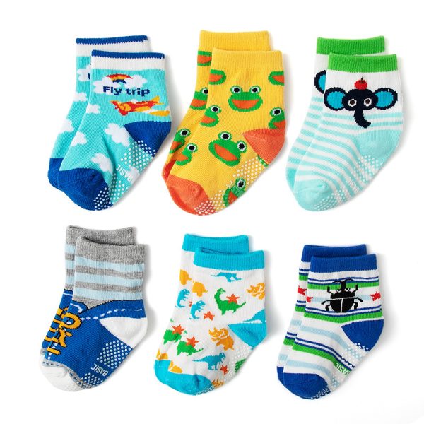 Cartoon Dispensing Non-slip Children's Cotton Socks - Image 2