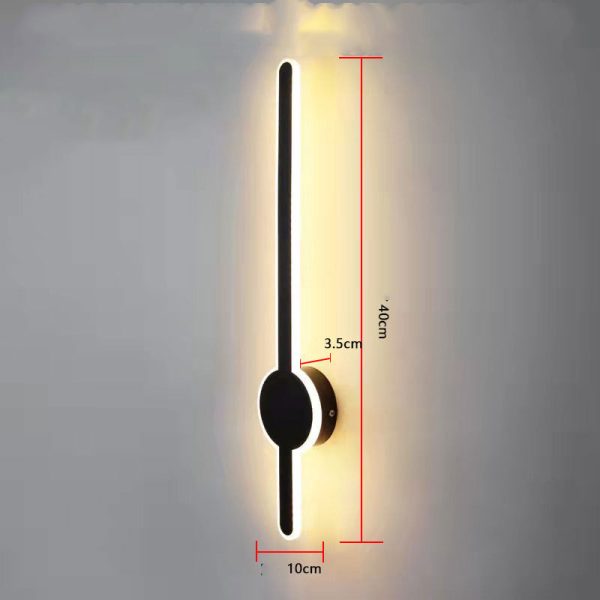 Minimalist Luxury Line LED Acrylic Wall Light - Image 2