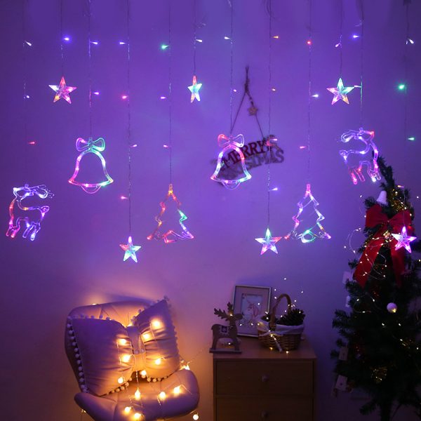 LED Curtain Light Christmas Day Room Decoration - Image 2