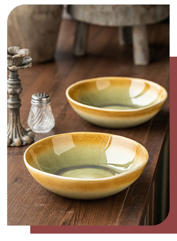 Household Japanese Retro Style Ceramic Bowl - Image 10