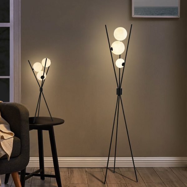 Moon Three-body Floor Lamp - Modern Minimalist Design Style - Image 5