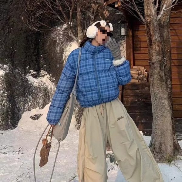 Winter New Dopamine Short Warm Down Cotton Jacket - Image 4