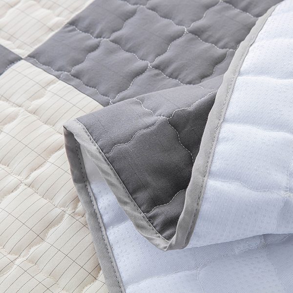 Silver Fiber Cotton Mattress Antibacterial Anti-static Anti-skid Pillow Case - Image 3