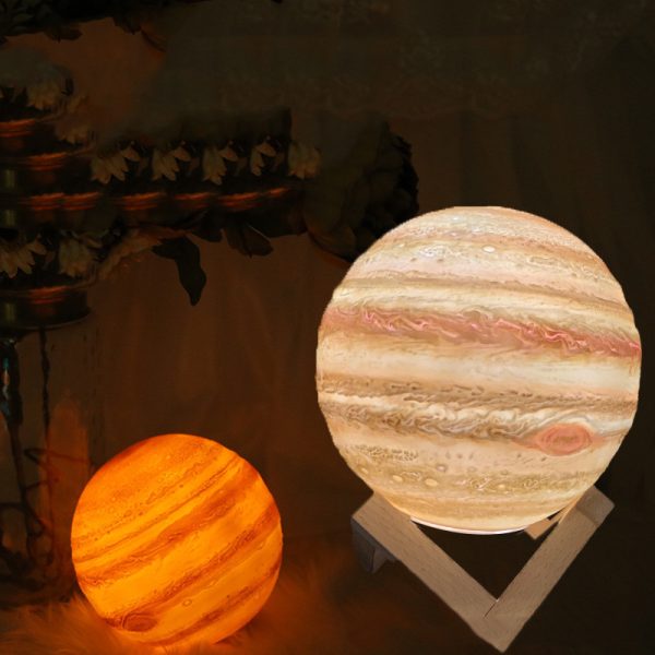 Night Light Moon Creative Table Lamp Led Bedside Lamp Jupiter Lamp - Image 4