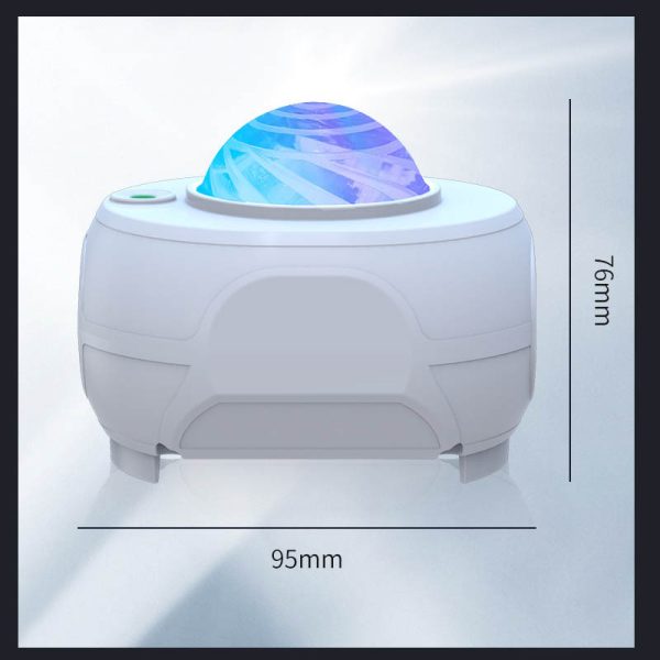 Swirl Moon Full Star Laser Atmosphere Lamp - Image 4
