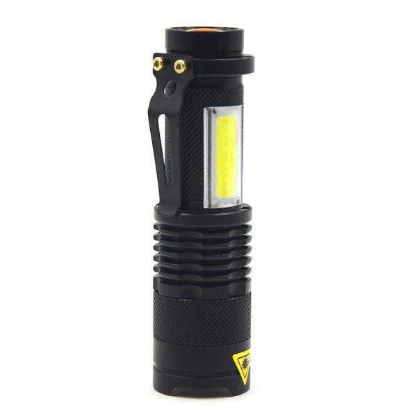 Mini Aluminum Alloy Strong Light Flashlight Outdoor Lighting - Image 3