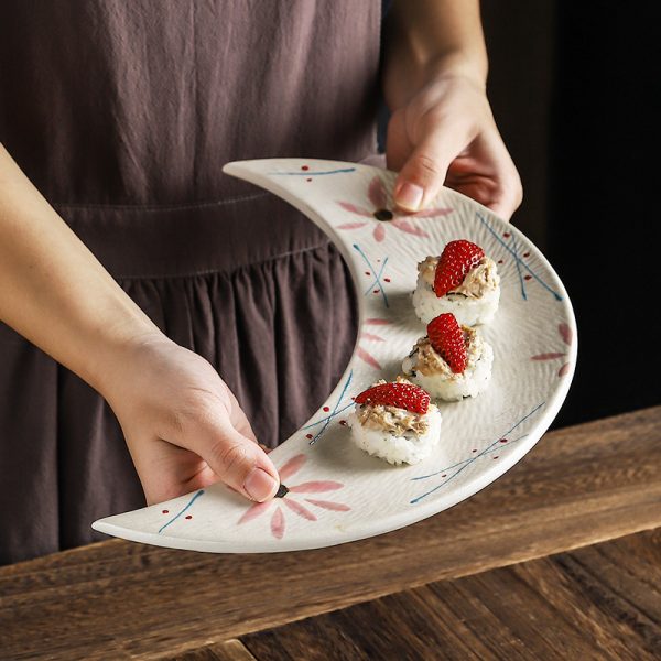 Creative Household Ceramic Plates Sushi Tableware - Image 2