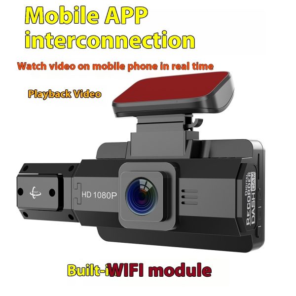 Front Car Driving Recorder P HD Infrared Night Vision Parking Surveillance - Image 3