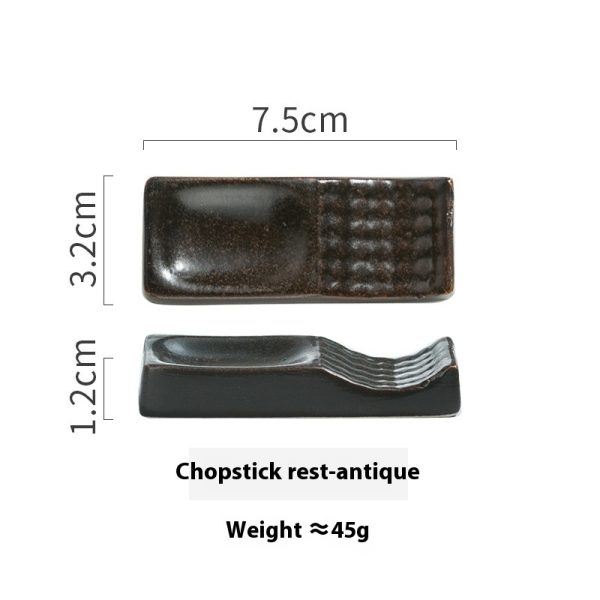 Ceramic Chopsticks Rest Dual-use Chopsticks Holding Spoons - Image 7