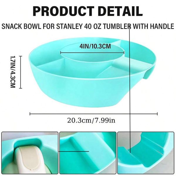 Plastic Fruit Snack Cup Tray - Image 2