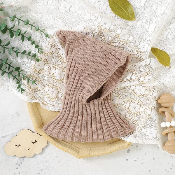 Baby And Infant Hat Scarf All-in-one Warm Keeping Sleeve Cap - Image 5