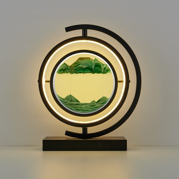 Hourglass Quicksand Painting Desk Lamp Simple - Image 5