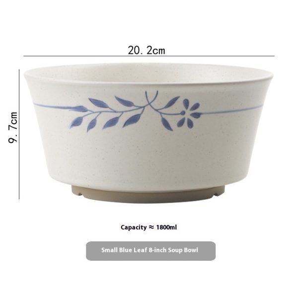 Retro Simple Rice Bowl Plate Household - Image 9