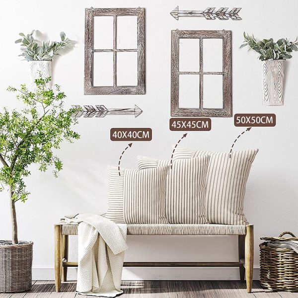 Modern Decorative Striped Canvas Pillow Cover Home Home Sofa Bedroom Cushion - Image 3