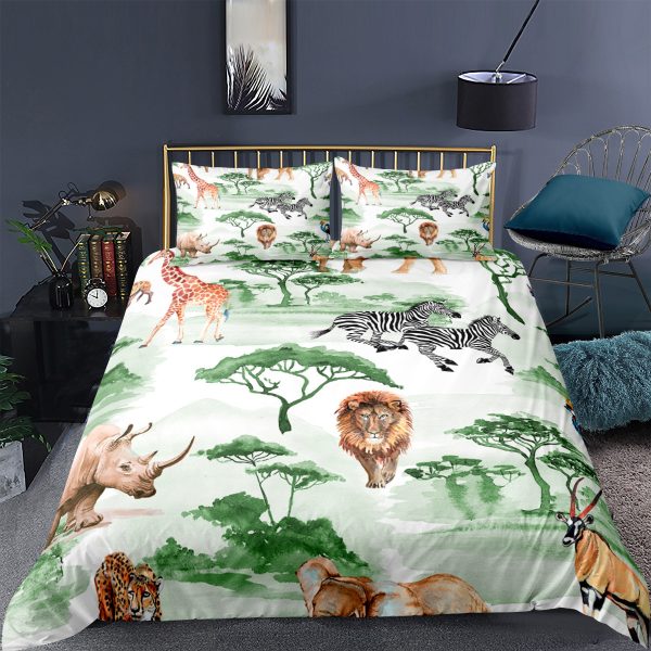 Digital Printed Bedding Home Textile Quilt Cover - Image 5