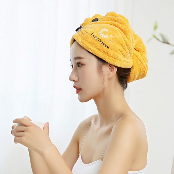 Hair Strong Water Absorption Does Not Hurt Hair Shampoo Bag Headscarf - Image 6