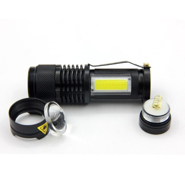 Mini Aluminum Alloy Strong Light Flashlight Outdoor Lighting - Image 5