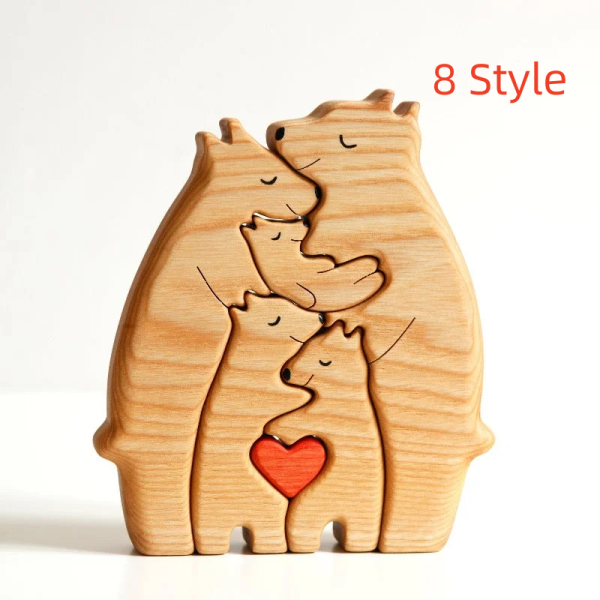 Home Fashion DIY Wooden Puzzle Ornament - Image 7