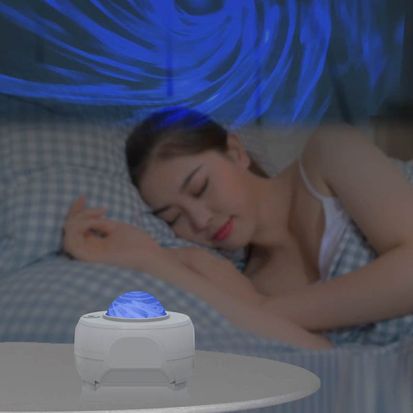 Swirl Moon Full Star Laser Atmosphere Lamp - Image 5