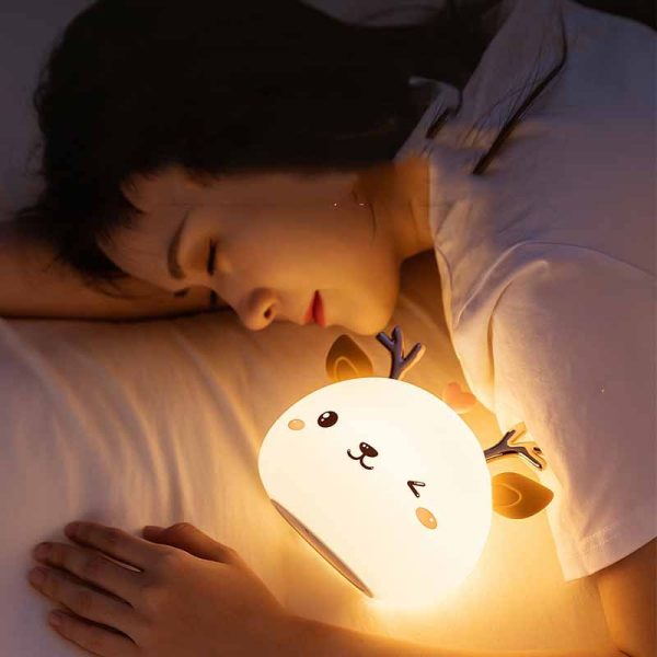 Home Simple And Cute Colorful Silicone Pat Light - Image 4