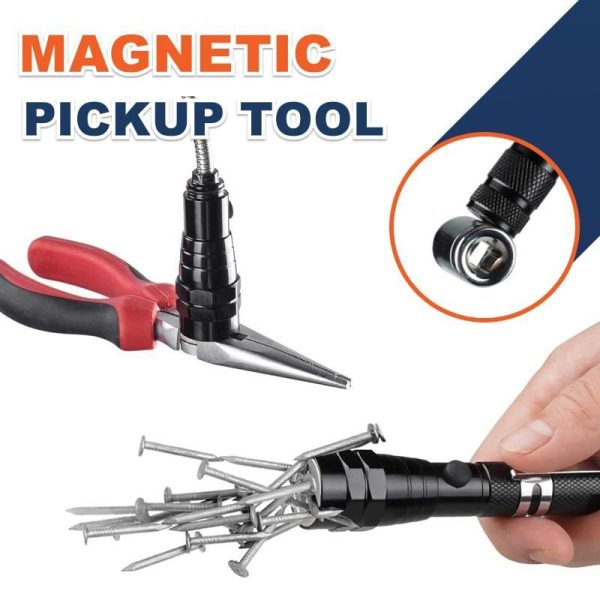 Aluminum Alloy Telescopic Rotating Hose Flashlight - Image 2