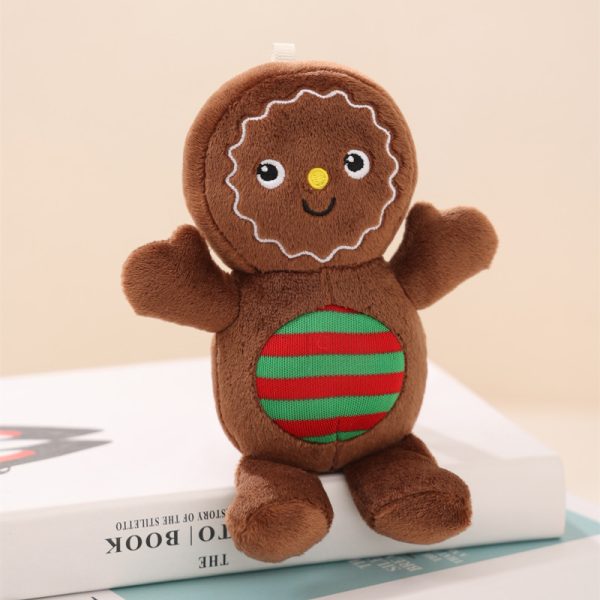 Christmas Gingerbread Man Pillow Christmas Tree Cushion - Image 5