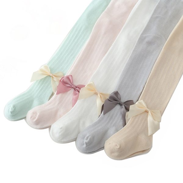 Children's baby pantyhose mesh big bow - Image 6