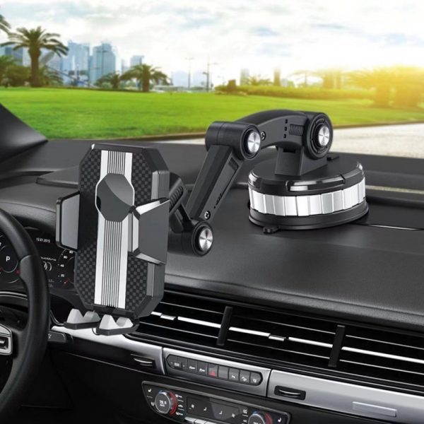 Suction Cup Fixed Rotary Adjustment Car Mobile Phone Holder - Image 2