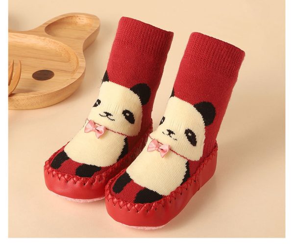 Cute Cartoon Thick Terry Anti-skid Baby Socks - Image 6