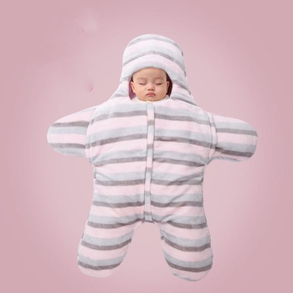 Newborn Baby Holding Quilt Sleeping Bag - Image 2