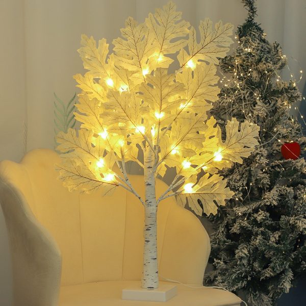 LED Maple Leaf Birch Tree Light Room - Image 2