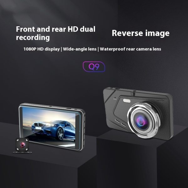 4-inch Exterior Dashcam Dual Lens