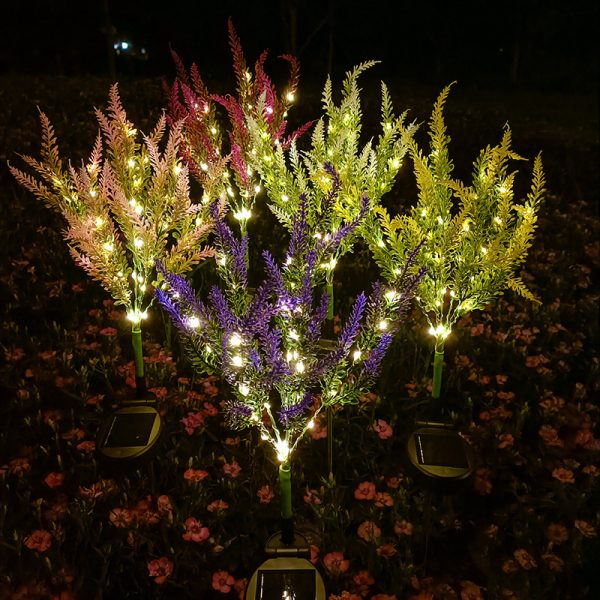 Outdoor Courtyard Decoration LED Light Simulation Garden - Image 2