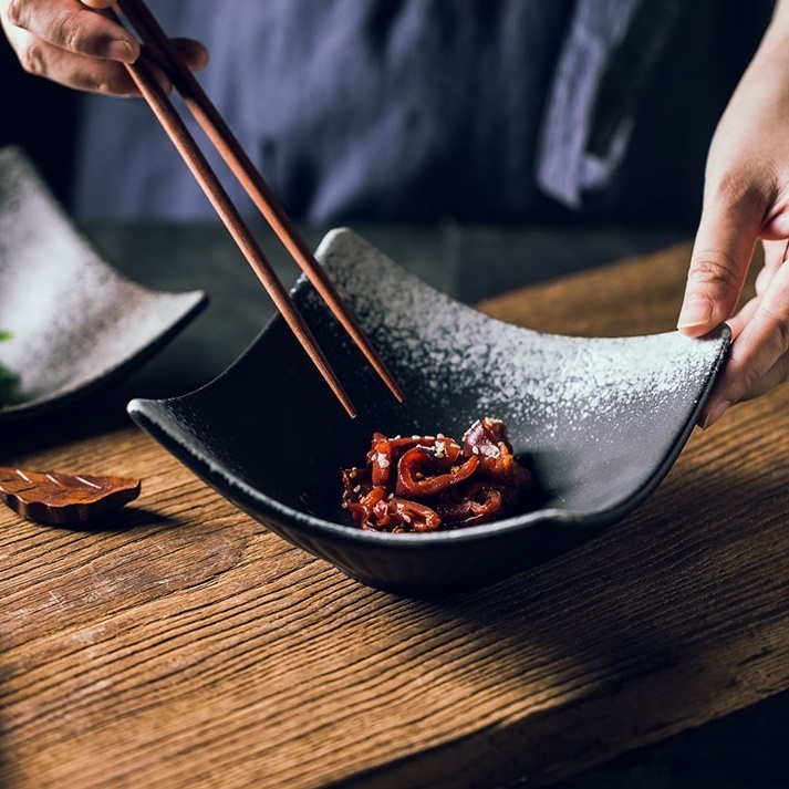 Restaurant Tableware Ceramic Irregular Creative Plate