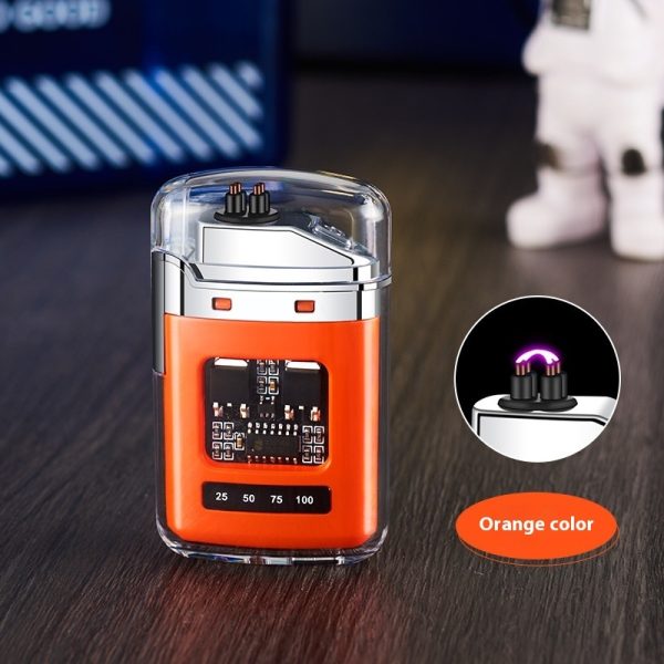 Creative Transparent Case Electronic Pulse Lighter