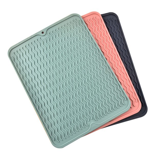 TPR Placemat Home Potholder Dining Table Cushion Water Draining Pad - Image 2