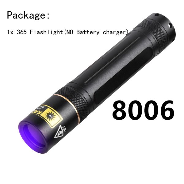 Y36 365nm 8006 365nm UV Fluorescent Agent Detection Woods Lamp Flashlight - Image 8