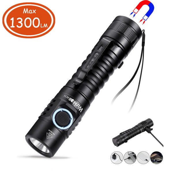 Portable Strong Light C-port Direct Charging Flashlight - Image 6