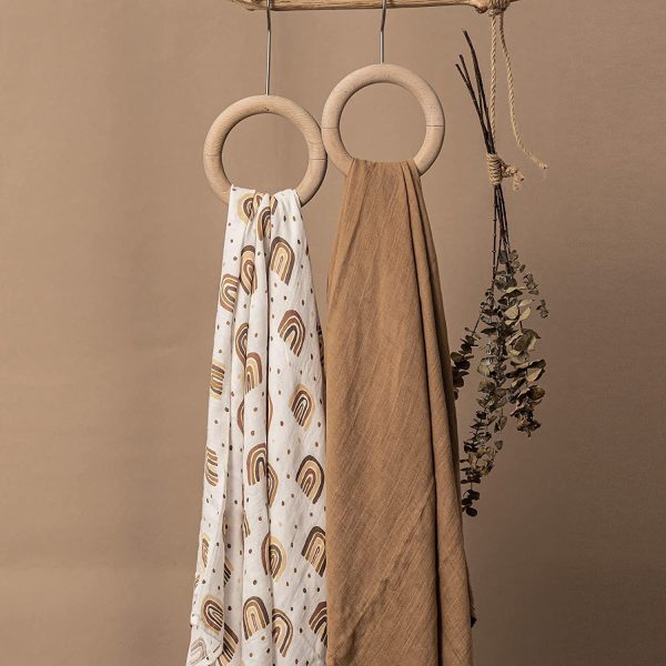 Towel Hold Startle Proof Baby Gauze Bath Towel - Image 2