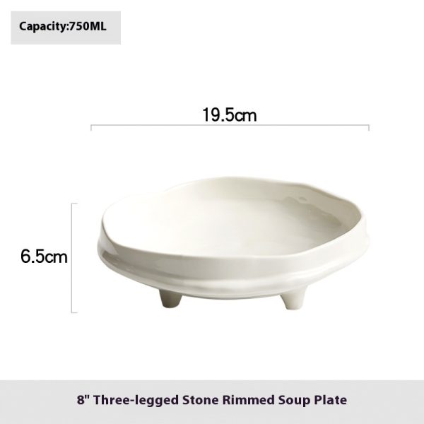 Ceramic Plate Household Creative Goblet Tableware - Image 6