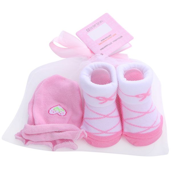 Cute Cartoon Striped Baby Socks Set - Image 3