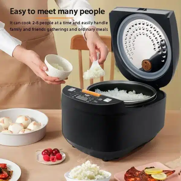 5L Household Rice Cooker Intelligent Appointment Timing Heating Rice Cooker High-fire Fast Cooking Multi-function Rice Cooker - Image 3