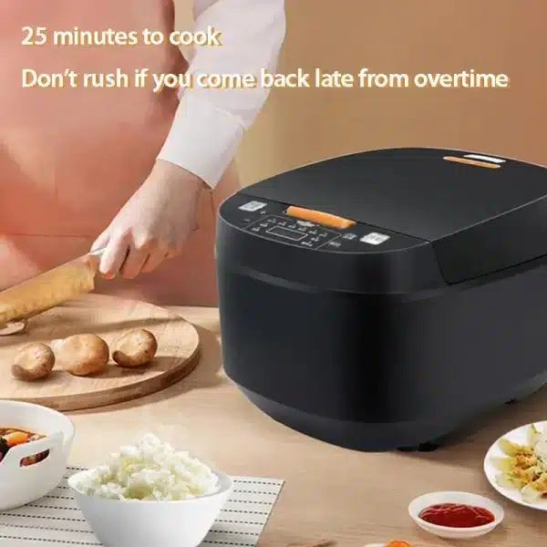 5L Household Rice Cooker Intelligent Appointment Timing Heating Rice Cooker High-fire Fast Cooking Multi-function Rice Cooker - Image 5