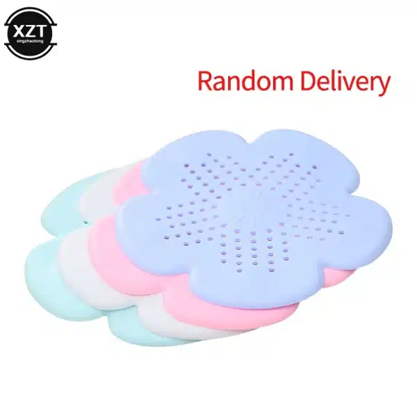 Anti-blocking Silicone Sink Drain Bathtub Hair Filter Creative Star SewerOutfall Strainer Filter kitchen gadget device sets - Image 6