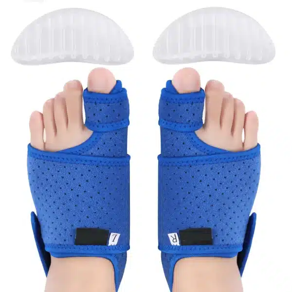 Men Adjustable Toe Bunion Splint Straightener Straightener with Gel Arch Foot Pain Relief Hallux Valgus Corrector Bunion Splint