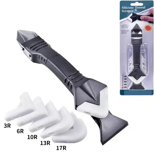 Meijuner 3 in 1 Silicone Remover Sealant Smooth Scraper Caulk Finisher Grout Kit Tools Kitchen Gadgets Hand Tool Sets 1pc/2pcs - Image 6
